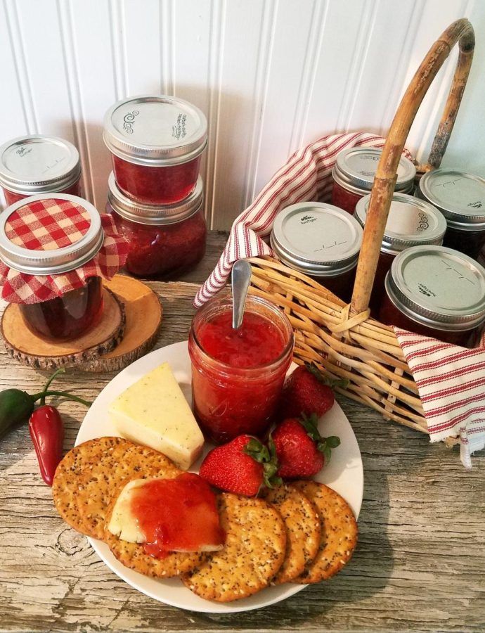 STRAWBERRY JALAPENO JAM & A CANNING PARTY